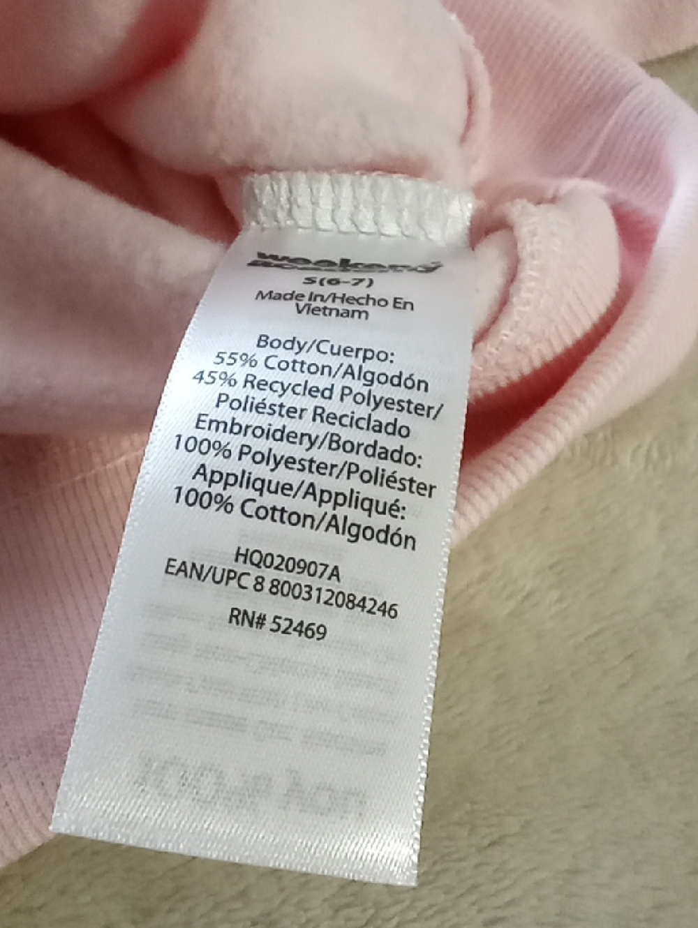 WEEKEND ACADEMY PINK 96 SWEATSETS BOTTOMS (XS 4-5) TOP (S 6-7) NWT - Picture 5 of 12